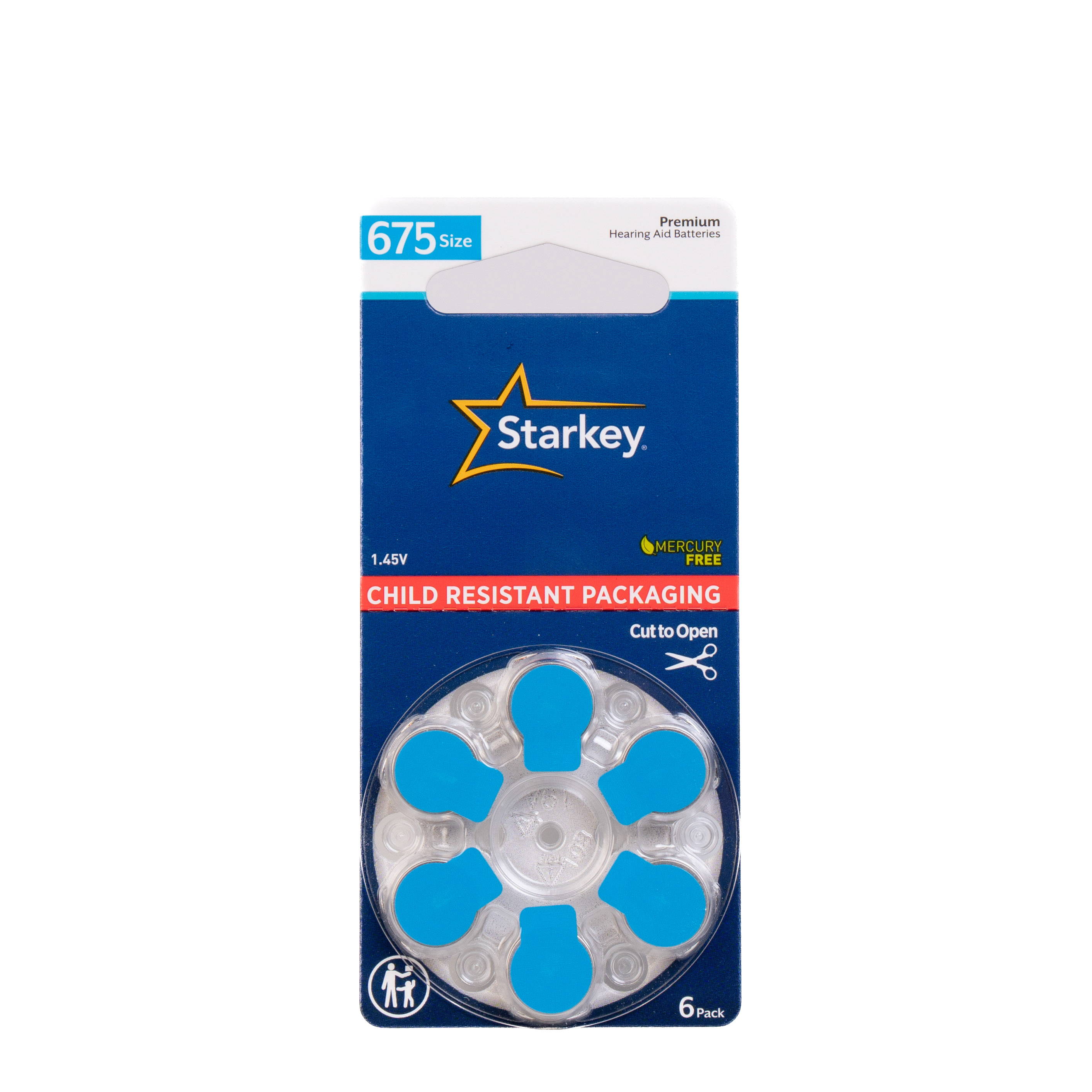 DSC02001-Editar Pilas para Audífono # 675 Marca Starkey 1.45 (BLISTER)