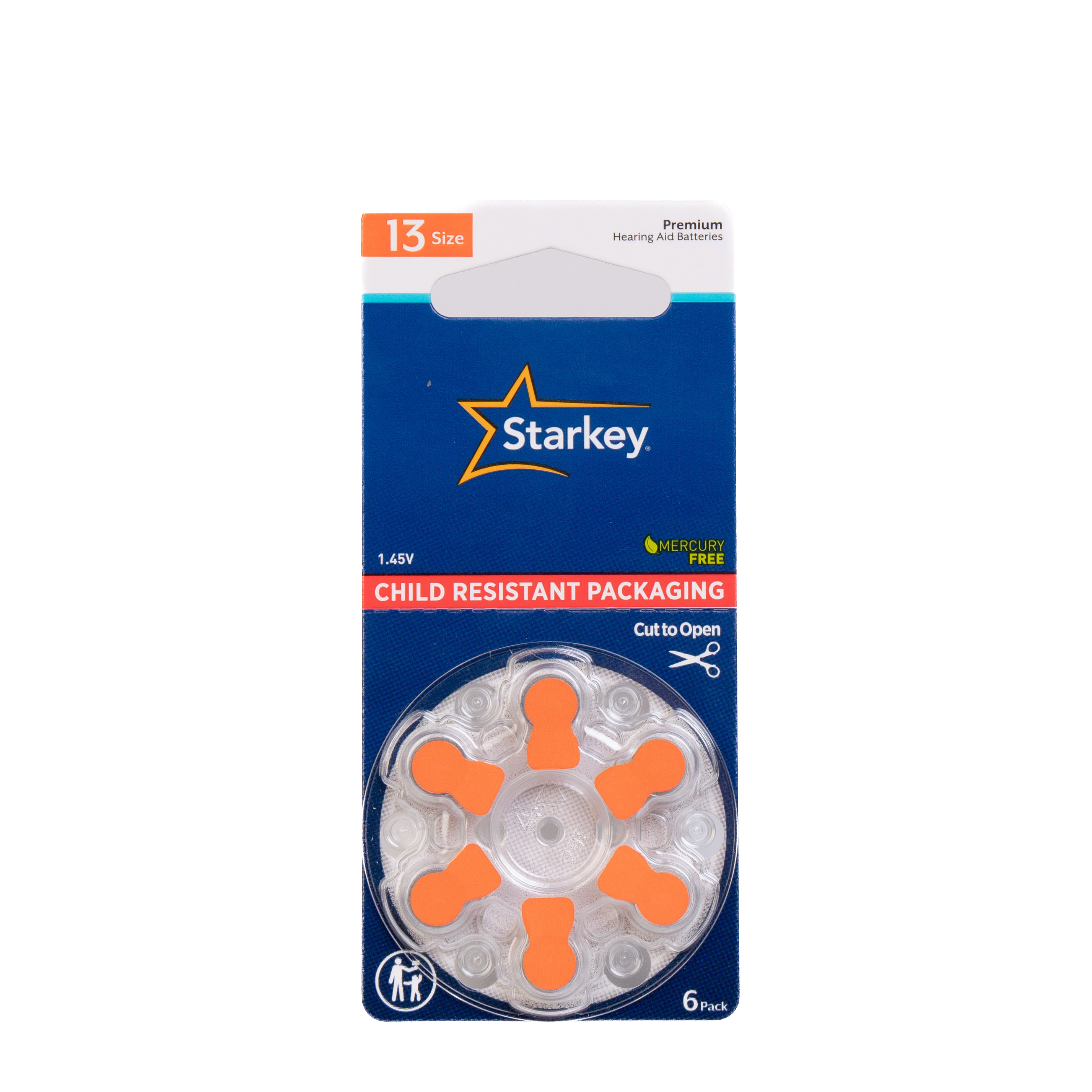 DSC02004-Editar Pilas para Audífono # 13. Marca Starkey. 1.45 (BLISTER)